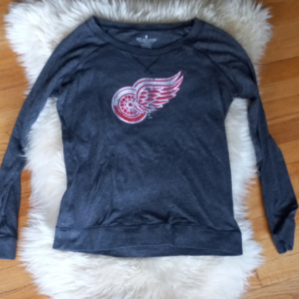 Detroit Red Wings Long-sleeve Tee Sz M